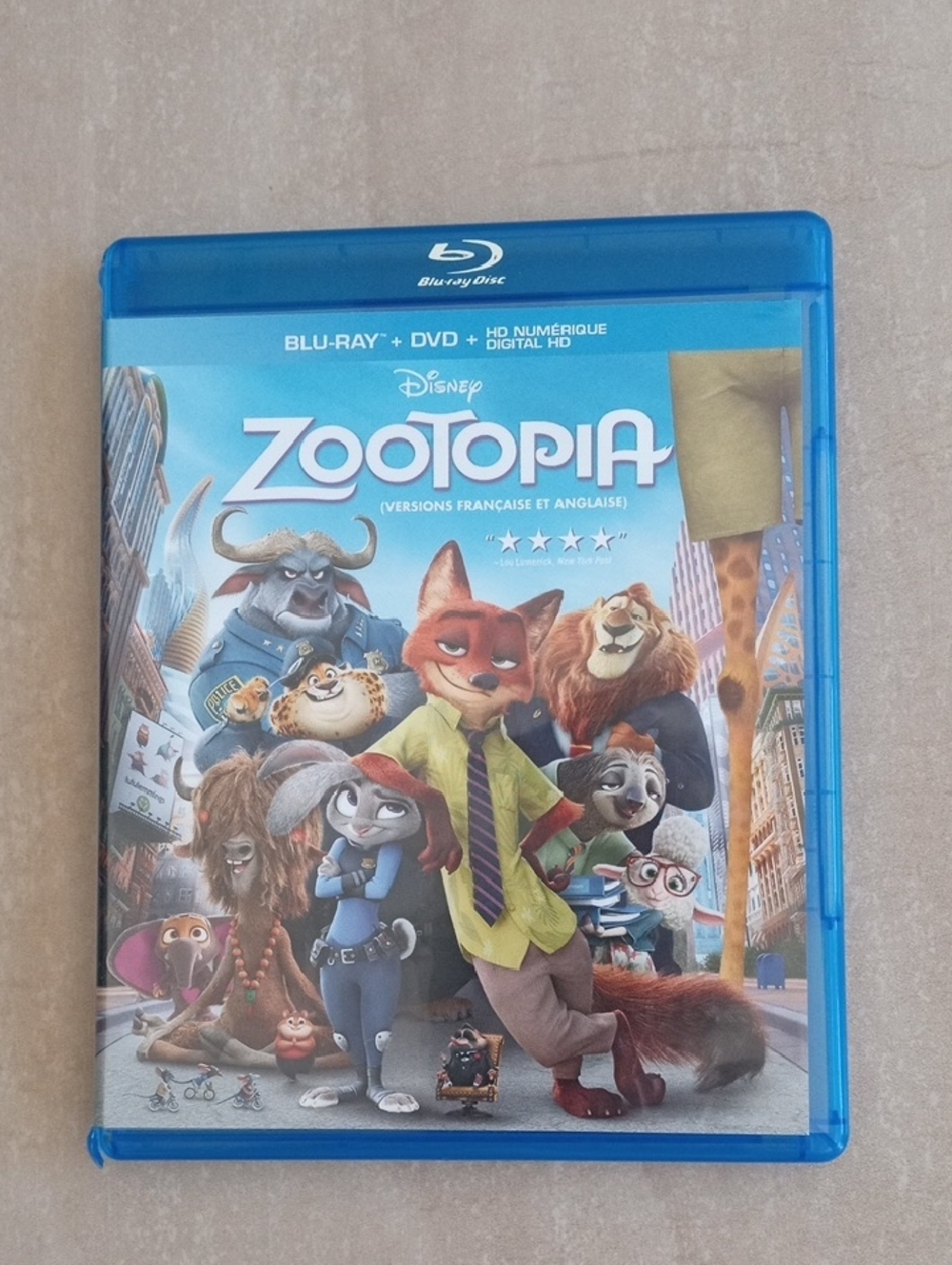Disney Zootopia Blu-ray *Only*
